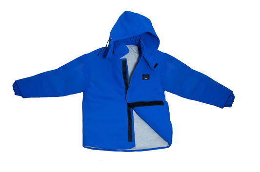 Chaqueta criogénica impermeable con capucha
