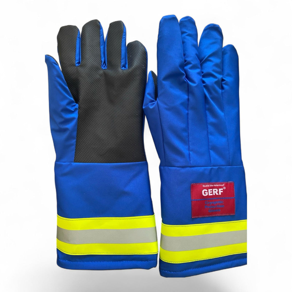 GERF® Extra Grip Mid Arm Cryogenic Gloves 38 cm | Intertek Certified | EN 511 · EN 388 | -196°C