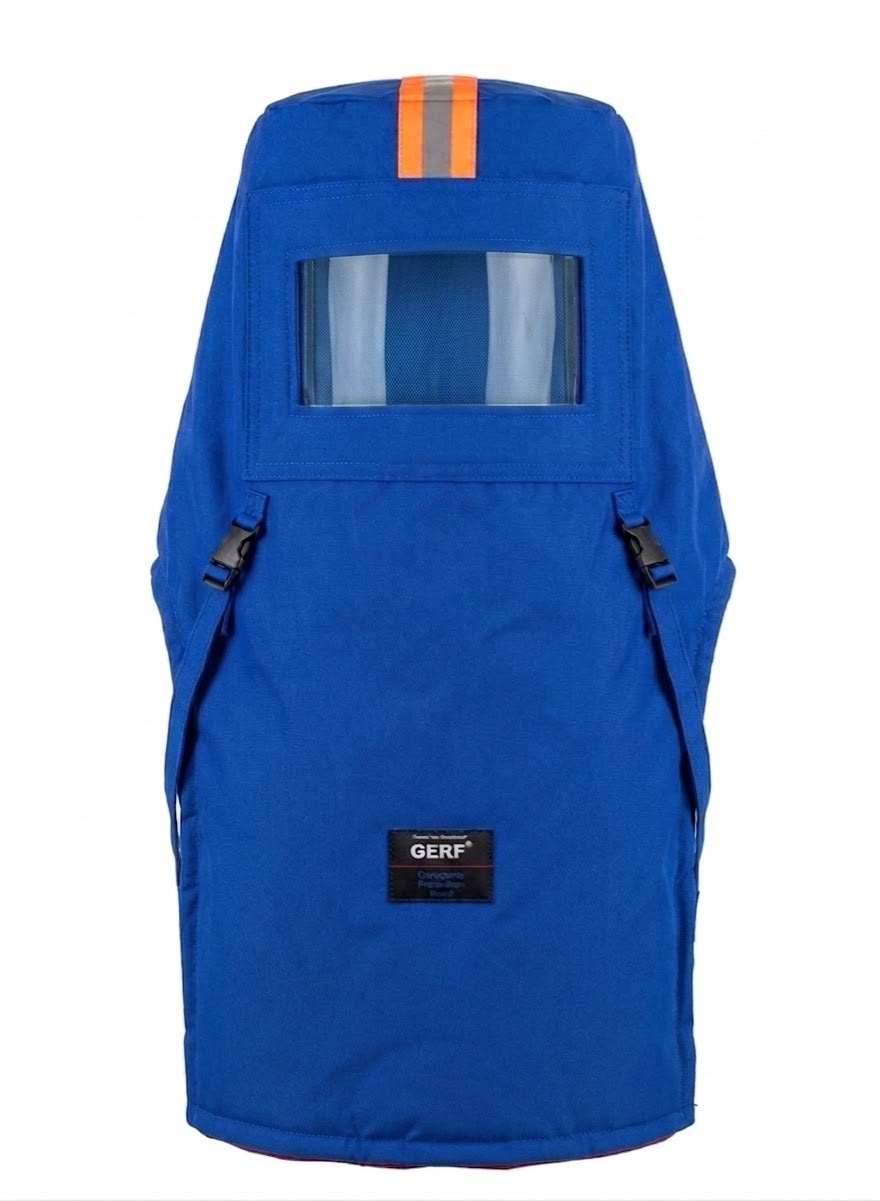 Waterproof Cryo Suit Face Shield