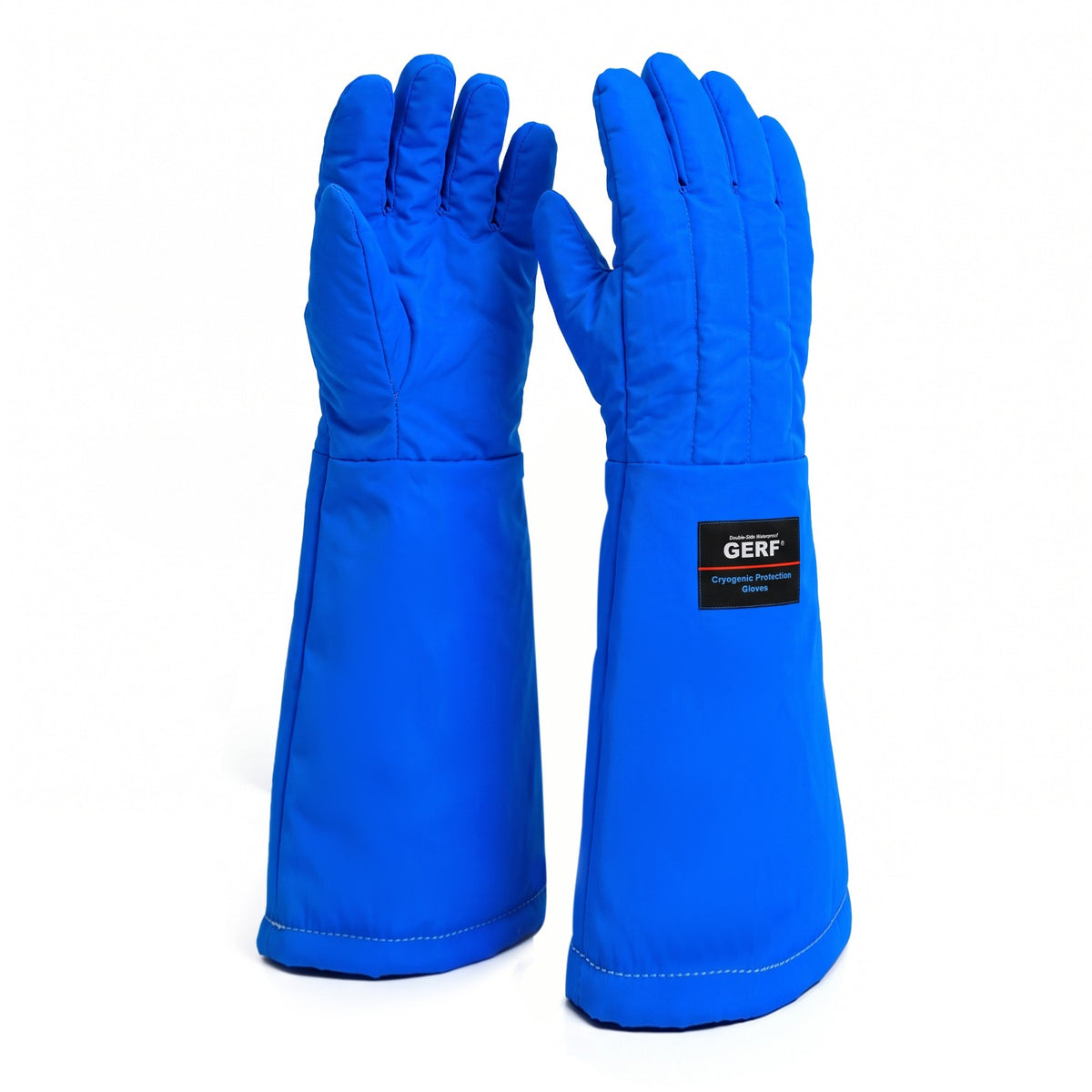 Double Waterproof Elbow-Length Cryogenic Gloves.