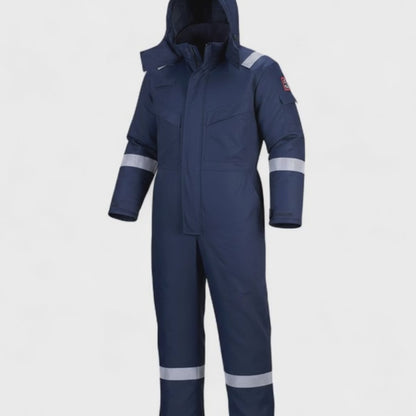 GERF® Cryogenic Suit | Flame-Resistant Antistatic Cold-Protection Coverall | Offshore Insulated | EN Certified · ATEX · CE CAT III